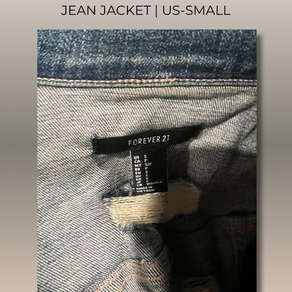 Forever21 Jean Jacket | Small | Gently Worn - Picture 7 of 7